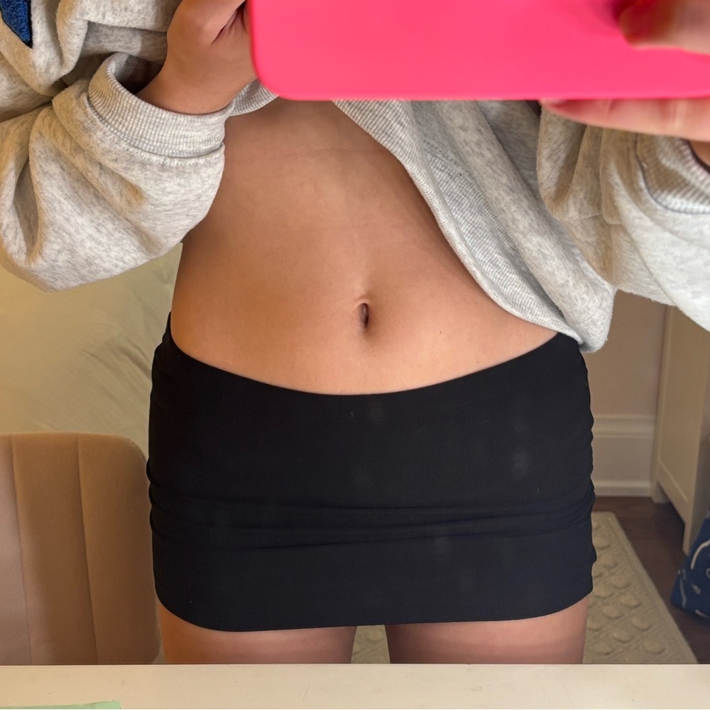 Amazon Black Mini Skirt